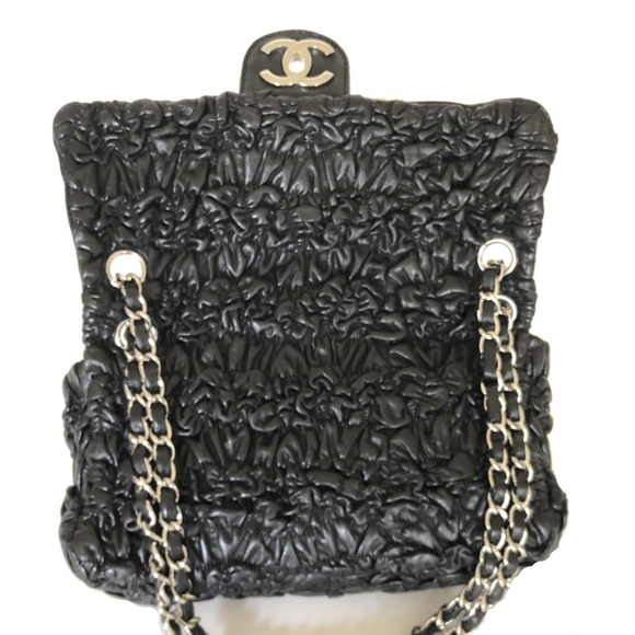 SOLD!   CHANEL ASTRAKHAN FLAP BAG - Picture 8 of 8